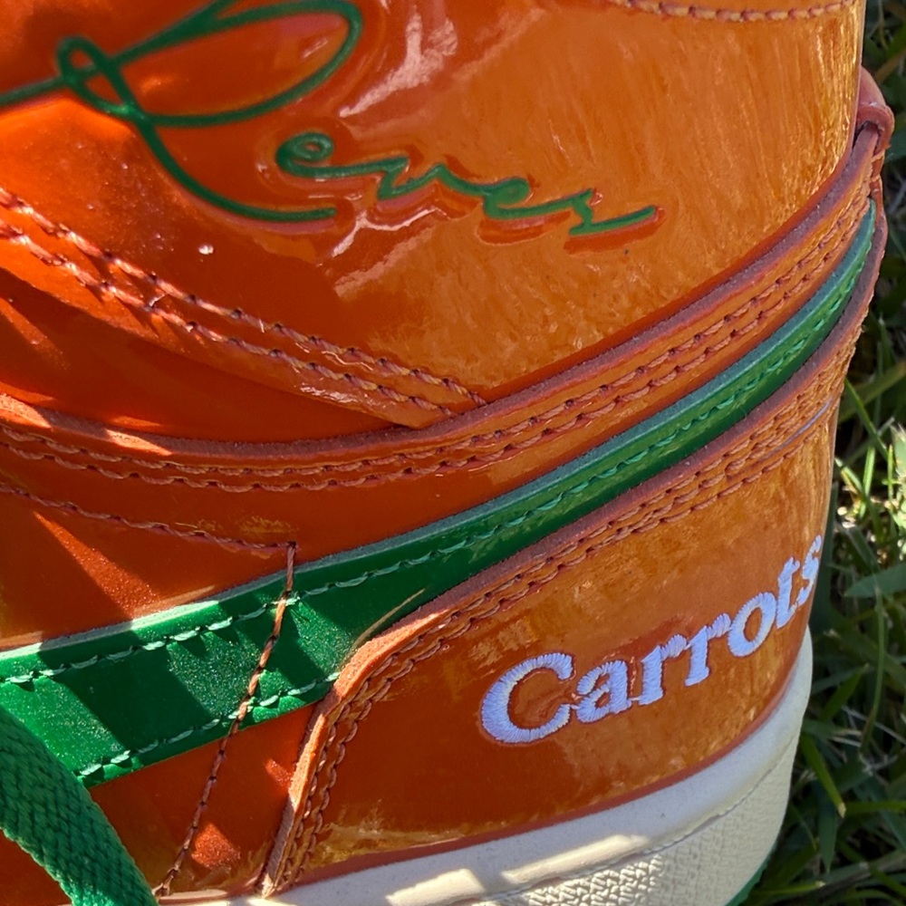 Reves Sport/ Kiv 85 Hi Top Carrots Size 8.  Worn one time - Picture 9 of 9